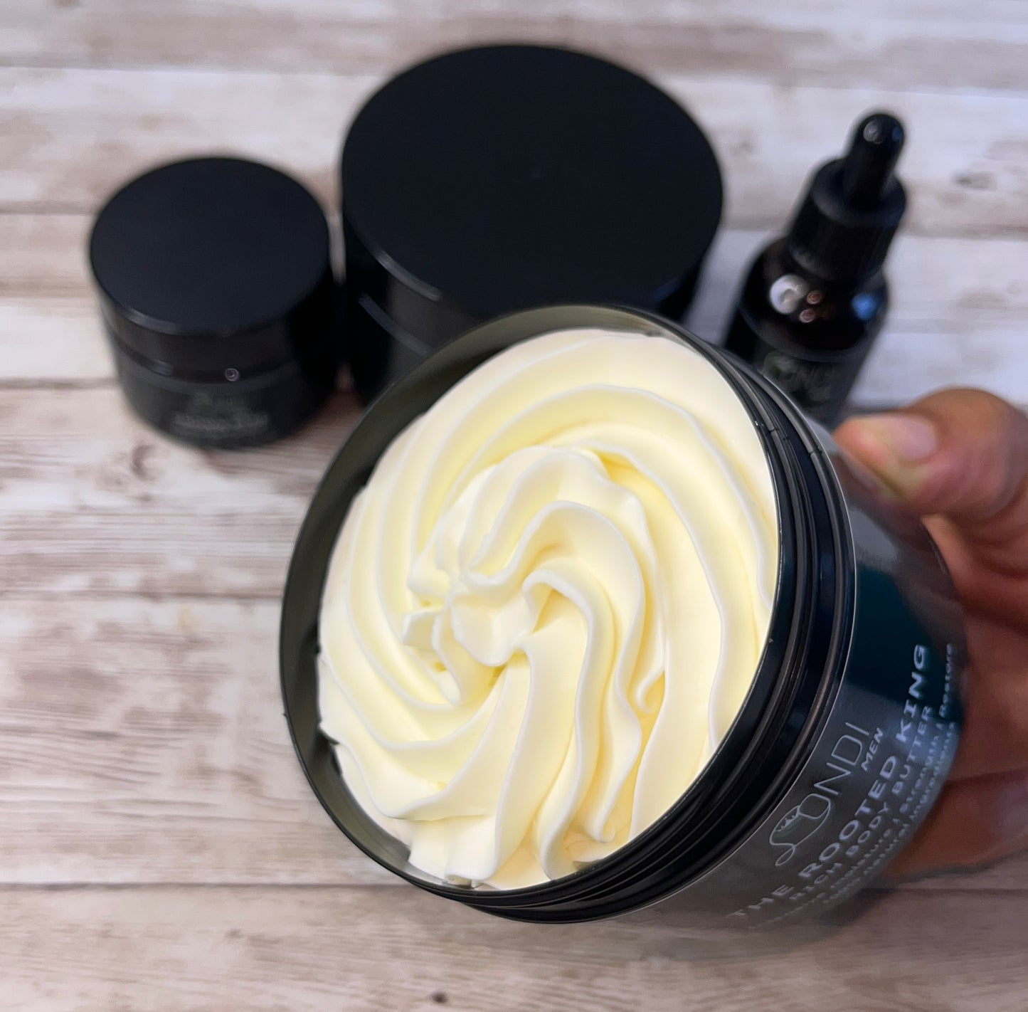 THE ROOTED KING-MAN RICH BODY BUTTER (250ML)