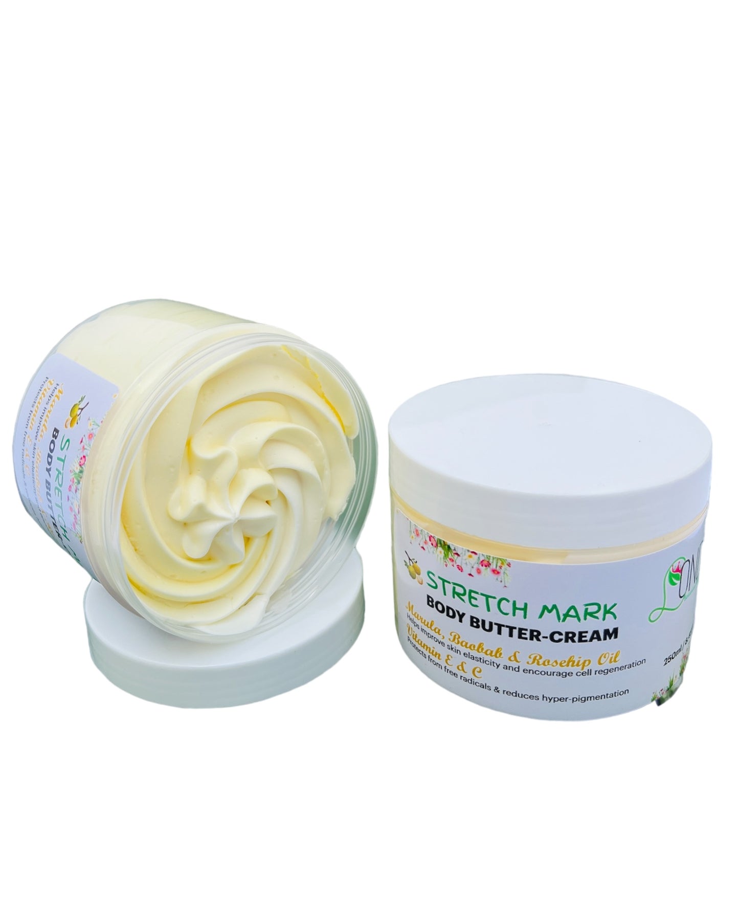 STRETCH MARK BODY BUTTER-CREAM (250ml)